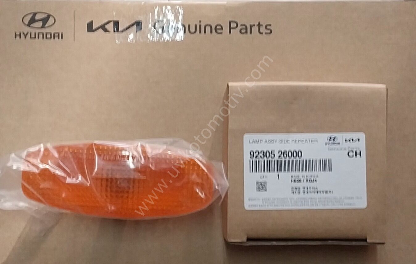 HYUNDAİ KAPI ÜST SİNYALİ SAĞ / SOL BONGO H100 KAMYONET SANTA FE 92305-26000