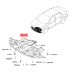 HYUNDAI AUTOTOP AFTERMARKET ELANTRA KARTEL MUHAFAZA 29110-F2000